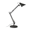 Ideal-Lux - Lampada da tavolo SALLY TL1 TOTAL BLACK, 23 x 36 x h58 cm,<Dmora Cheap