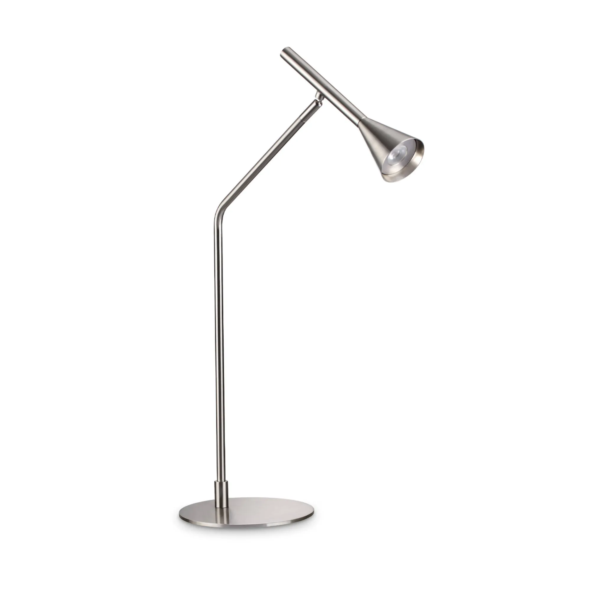 Ideal-Lux - Lampada da tavolo DIESIS TL NICKEL, 19 x 43 x h66 cm,<Dmora Online