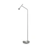 Ideal-Lux - Lampada da terra DIESIS PT NICKEL, 28 x 45 x h151 cm,<Dmora Store