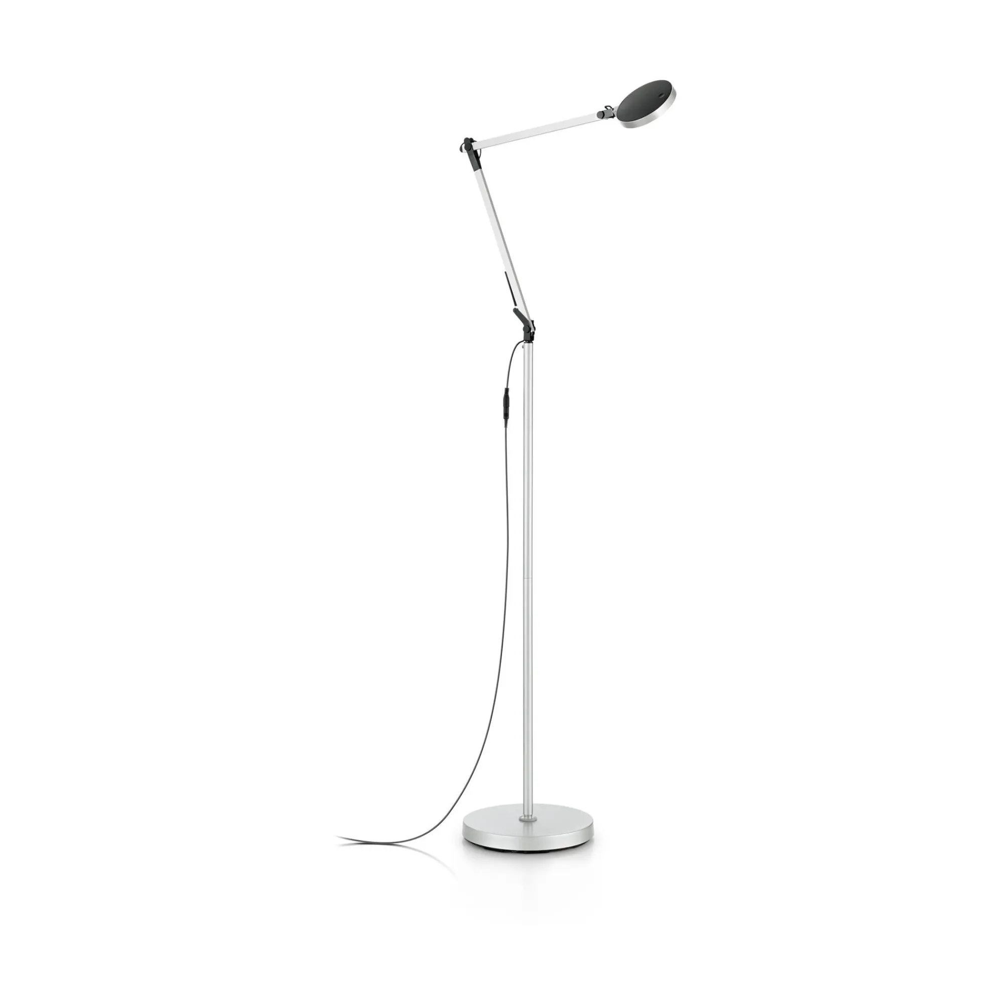 Ideal-Lux - Lampada da terra FUTURA PT ALLUMINIO, 67 x 25 x h145 cm,<Dmora Shop