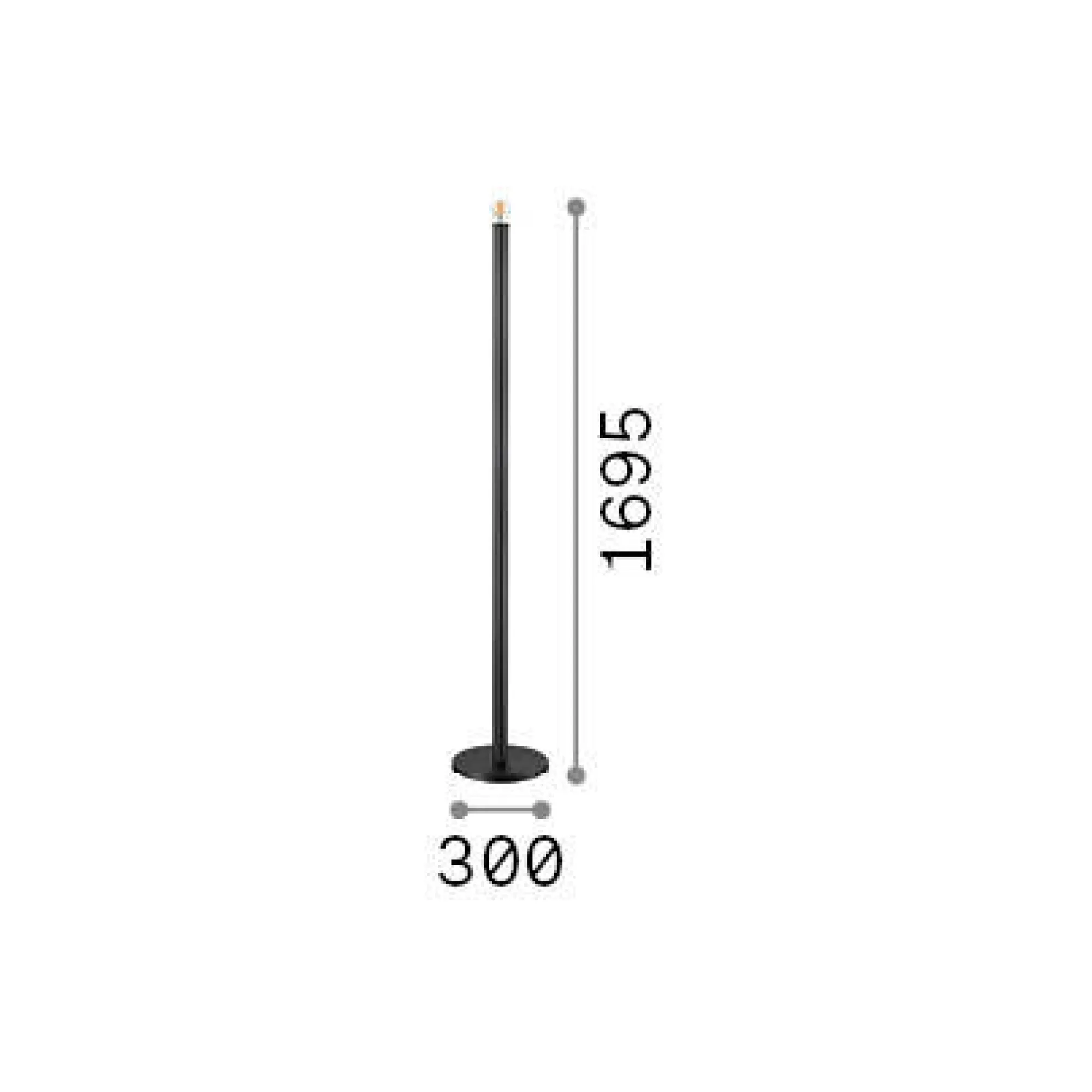 Ideal-Lux - Lampada da terra MIX UP MPT1 , 30 x 30 x h170 cm,<Dmora Clearance