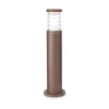 Ideal-Lux - Lampada outdoor TRONCO PT1 H60 COFFEE, 16 x 16 x h61 cm,<Dmora Outlet