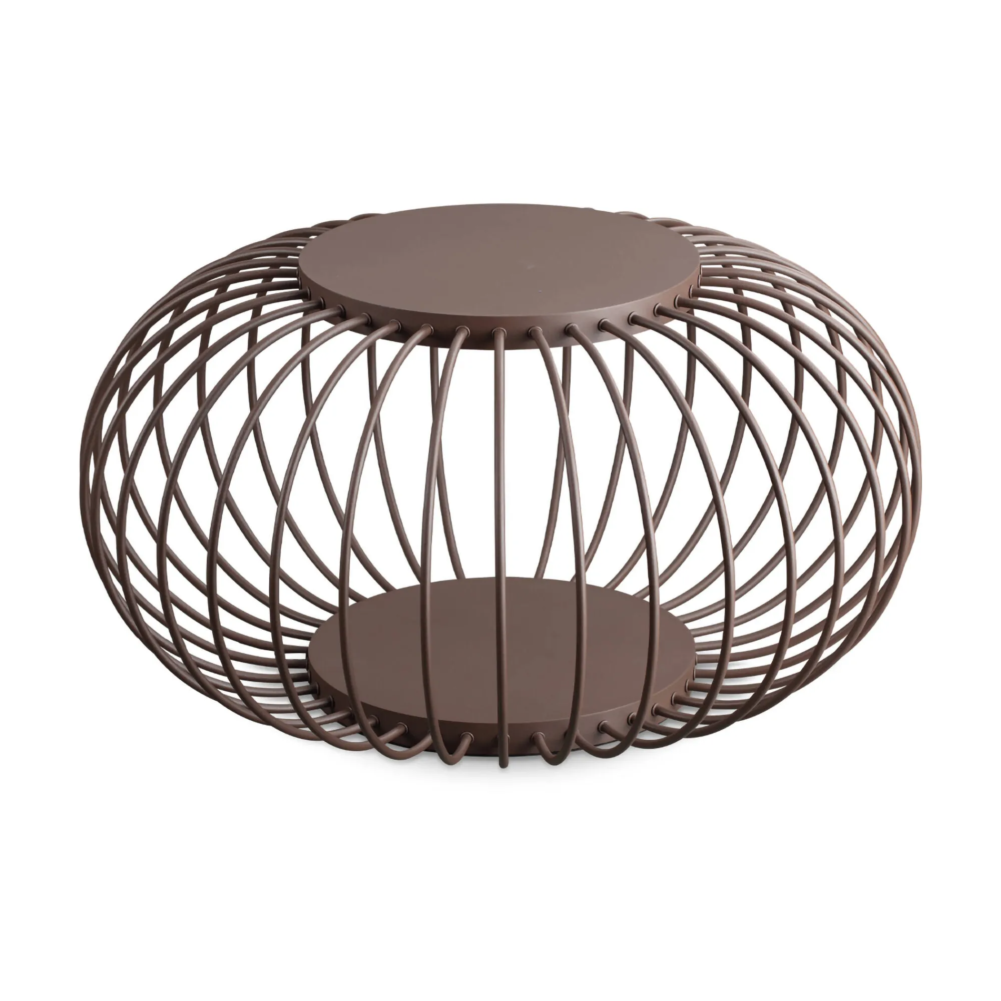 Ideal-Lux - Lampada outdoor DJAMBE PT D74 COFFEE, 74 x 74 x h41 cm,<Dmora Best Sale