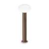 Ideal-Lux - Lampada outdoor CLIO MPT1 COFFEE, 14 x 14 x h60 cm,<Dmora Best Sale