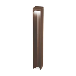 Ideal-Lux - Lampada outdoor KURT PT COFFEE 3000K, 9 x 9 x h65 cm,<Dmora Fashion
