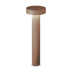Ideal-Lux - Lampada outdoor TESLA PT4 H60 COFFEE, 21 x 21 x h60 cm,<Dmora Discount