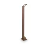 Ideal-Lux - Lampada outdoor AGOS PT H80 4000K COFFEE, 10 x 15 x h80 cm,<Dmora Hot