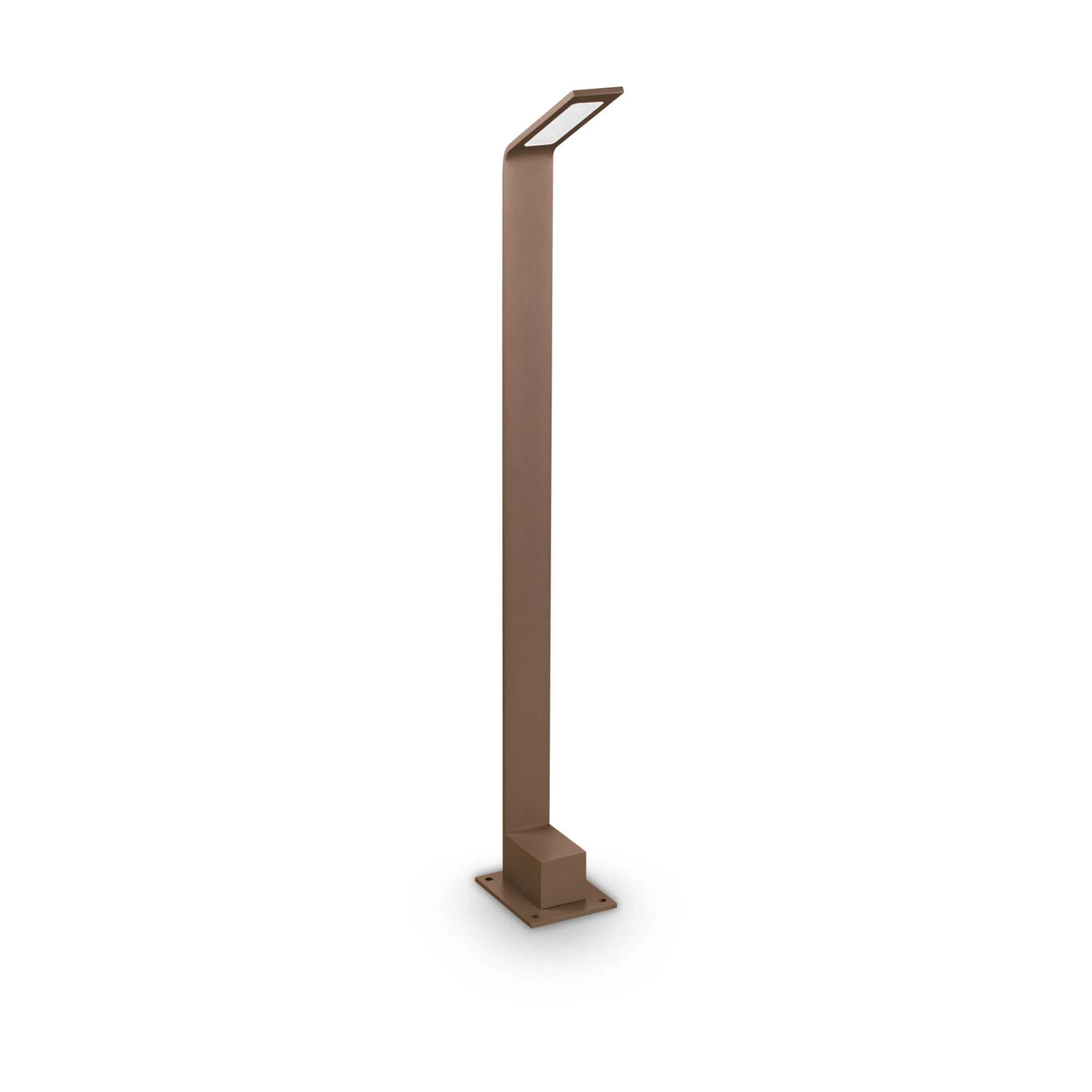 Ideal-Lux - Lampada outdoor AGOS PT H80 3000K COFFEE, 10 x 15 x h80 cm,<Dmora Clearance