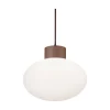 Ideal-Lux - Lampada outdoor CLIO MSP1 COFFEE, 9 x 9 x h30 cm,<Dmora Store