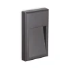 Ideal-Lux - Lampada outdoor FEBE-2 AP 4000K, 13 x 23 x h3 cm,<Dmora Discount