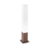 Ideal-Lux - Lampada outdoor EDO OUTDOOR PT1 SQUARE COFFEE, 15 x 15 x h79 cm,<Dmora Cheap