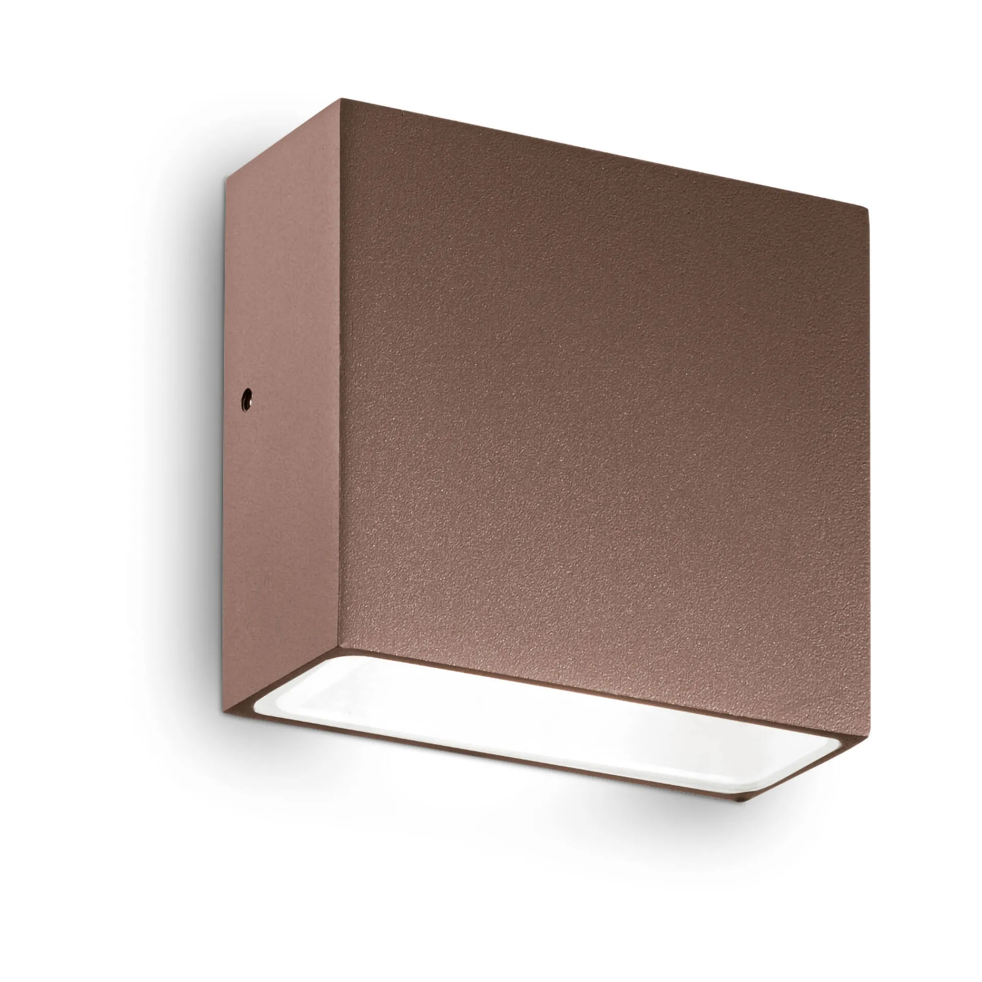 Ideal-Lux - Lampada outdoor TETRIS-1 AP1 COFFEE, 10 x 9 x h4 cm,<Dmora New