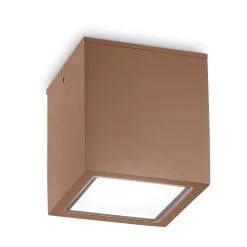 Ideal-Lux - Lampada outdoor TECHO PL1 SMALL COFFEE, 9 x 9 x h10 cm,<Dmora Best Sale