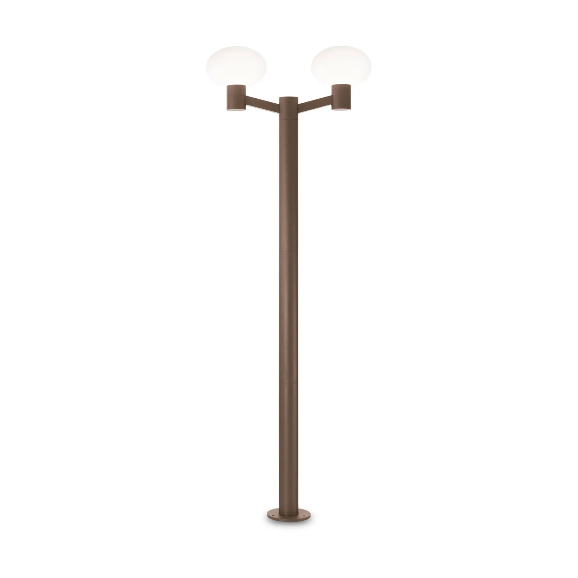 Ideal-Lux - Lampada outdoor CLIO MPT2 COFFEE, 58 x 20 x h197 cm,<Dmora Outlet