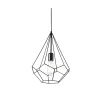 Lampada a sospensione AMPOLLA-3 SP1 , Lampadario, Luminare sospeso, Lampada a pendente, Made in Italy, 30x30h67 cm,<Dmora Cheap