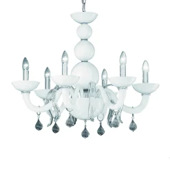 Lampada a sospensione, Lampadario, Luminare sospeso, Lampada a pendente, 76x76h63 cm,<Dmora Sale