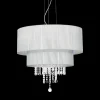 Lampada a sospensione, Lampadario, Luminare sospeso, Lampada a pendente, Made in Italy, 71x71h120 cm,<Dmora Discount