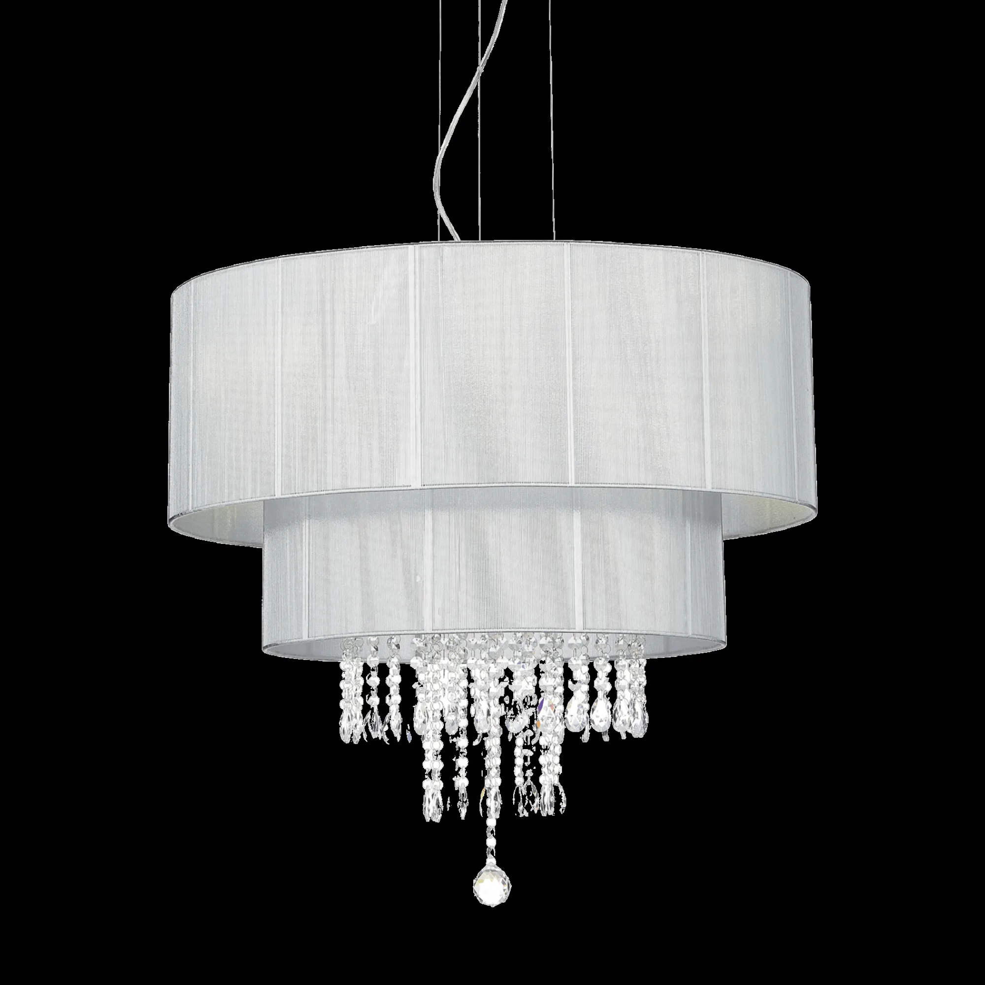 Lampada a sospensione, Lampadario, Luminare sospeso, Lampada a pendente, Made in Italy, 71x71h120 cm,<Dmora Discount