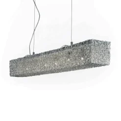 Lampada a sospensione, Lampadario, Luminare sospeso, Lampada a pendente, 101x14h20 cm,<Dmora Flash Sale