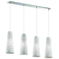 Lampada a sospensione, Lampadario, Luminare sospeso, Lampada a pendente, 77x13h36 cm,<Dmora Hot