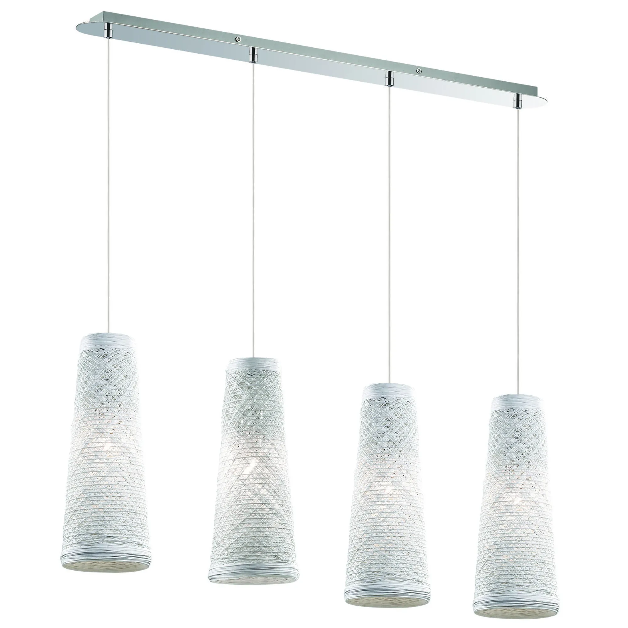 Lampada a sospensione, Lampadario, Luminare sospeso, Lampada a pendente, 77x13h36 cm,<Dmora Hot
