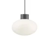 Lampada a sospensione, Lampadario, Luminare sospeso, Lampada a pendente, 28x28h33 cm,<Dmora Shop