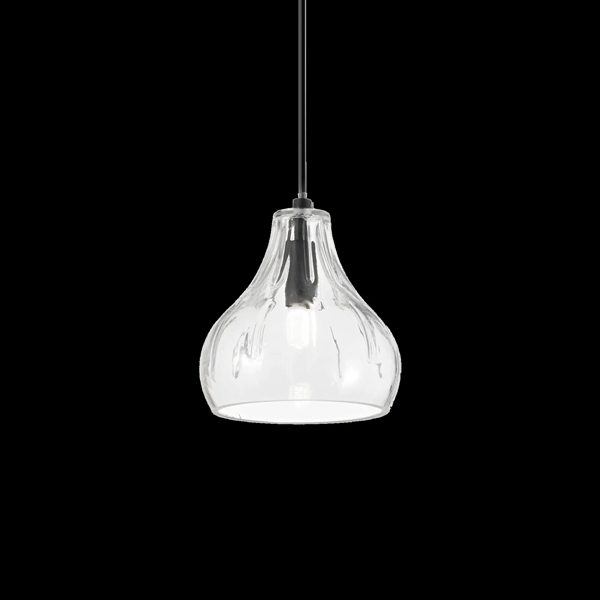Lampada a sospensione, Lampadario, Luminare sospeso, Lampada a pendente, 15x15h33 cm,<Dmora Clearance