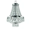 Lampada a sospensione, Lampadario, Luminare sospeso, Lampada a pendente, 25x25h55 cm,<Dmora Hot