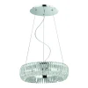 Lampada a sospensione, Lampadario, Luminare sospeso, Lampada a pendente, 40x40h25 cm,<Dmora Hot