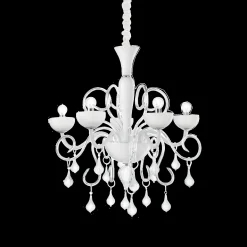Lampada a sospensione, Lampadario, Luminare sospeso, Lampada a pendente, 68x68h70 cm,<Dmora Fashion