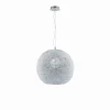 Lampada a sospensione, Lampadario, Luminare sospeso, Lampada a pendente, 33x33h43 cm,<Dmora Flash Sale