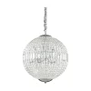 Lampada a sospensione LUXOR SP8, Lampadario, Luminare sospeso, Lampada a pendente, 50x50h75 cm, Cromo<Dmora Best Sale