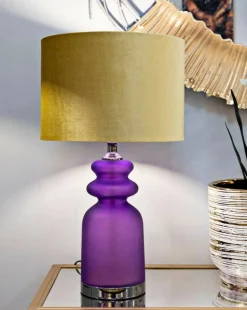 Lampada da tavolo Pescaia, 33x33 h58 cm, Verde e Grigio<Dmora Cheap
