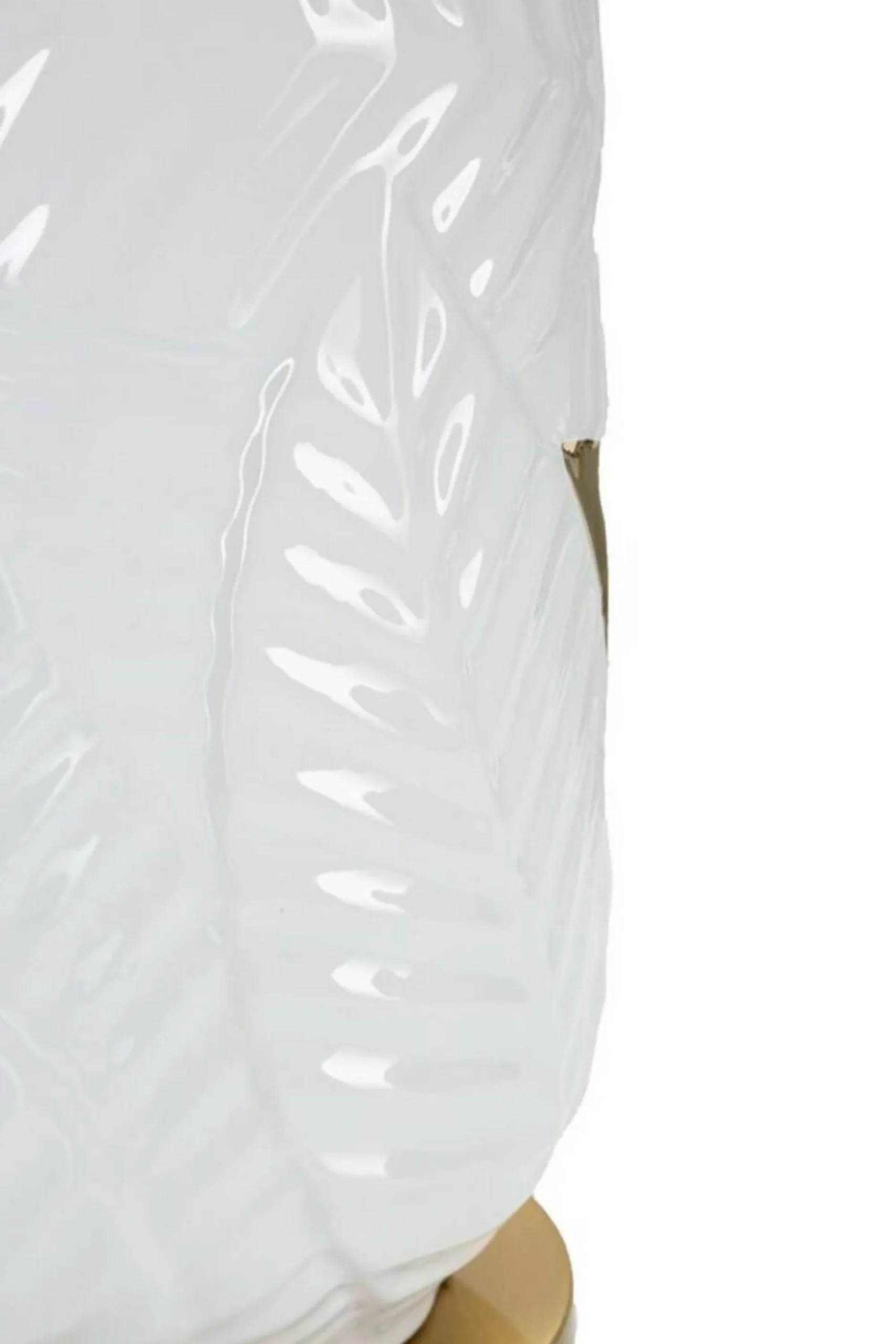 Lampada da tavolo Trompe, 40x40 h70 cm, Bianco e Oro<Dmora Cheap