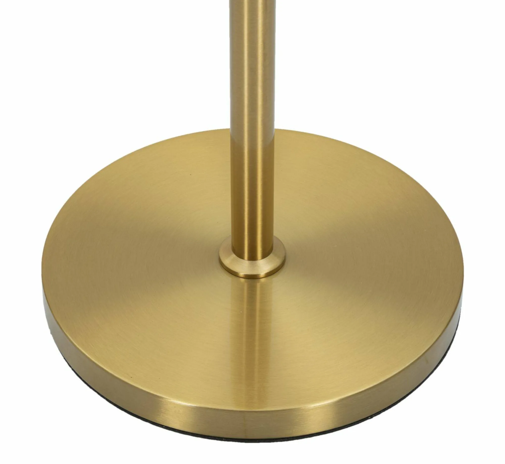 Lampada da terra Craquelure, 40x40 h153 cm, Bianco e Oro<Dmora Cheap