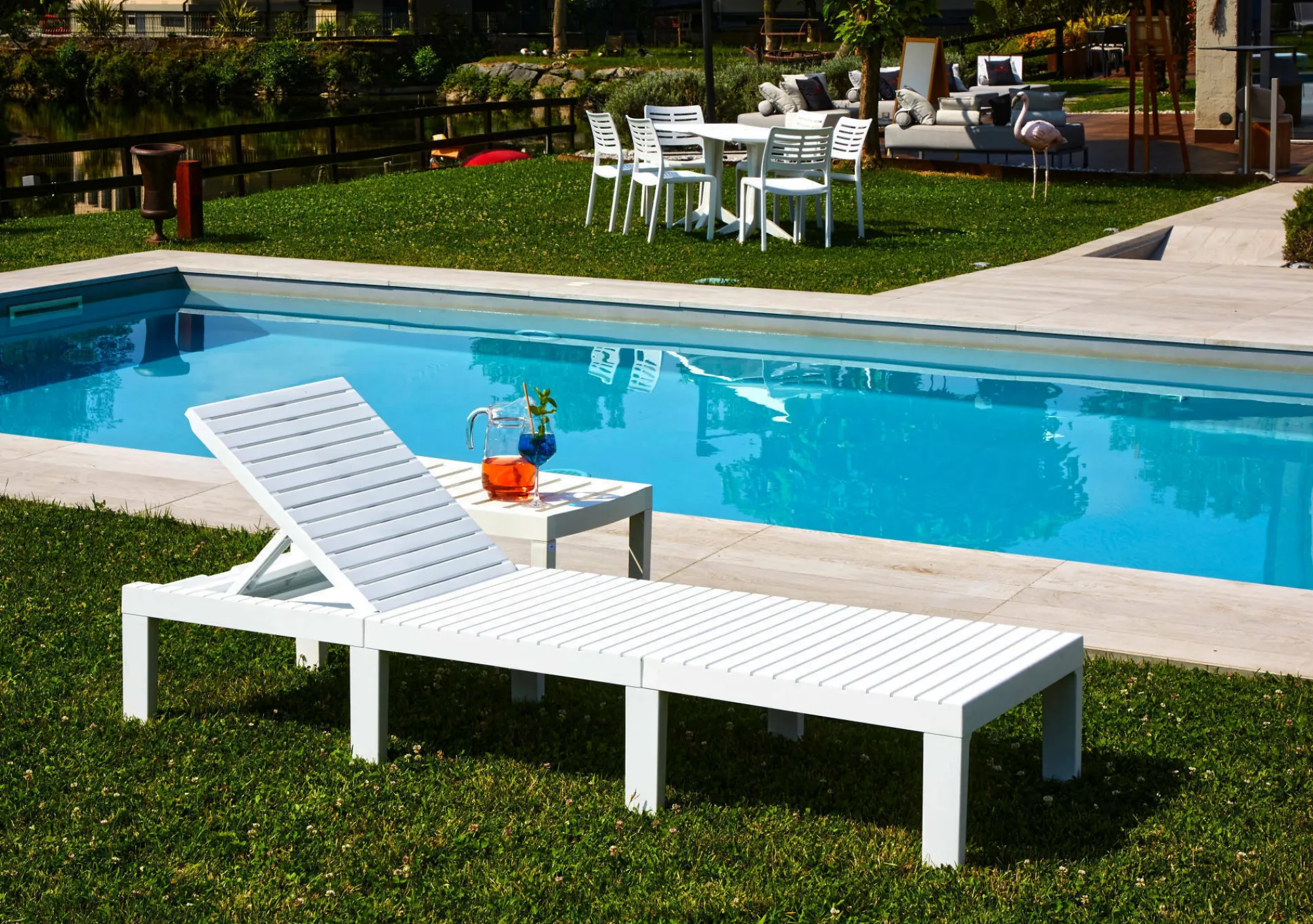 Lettino prendisole Ababahi, 195x65h78 cm,<Dmora Cheap