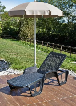 Lettino prendisole Alagaesia, 192x71h100 cm,<Dmora New