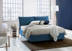 Letto alla francese Agalo, adatto per materasso Cm 140x200,<Dmora Hot