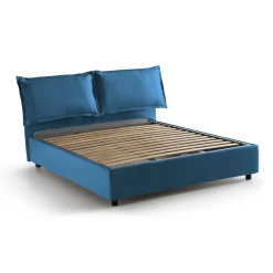 Letto alla francese Agalo, adatto per materasso Cm 140x200,<Dmora Hot