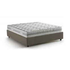 Letto alla francese Akemi, con materasso Cm 140x190 incluso,<Dmora Sale