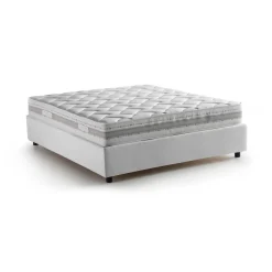 Letto alla francese Alaksir, con materasso Cm 140x200 incluso,<Dmora Shop