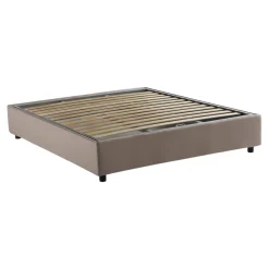 Letto alla francese Alaksir, con materasso Cm 140x200 incluso,<Dmora Best Sale