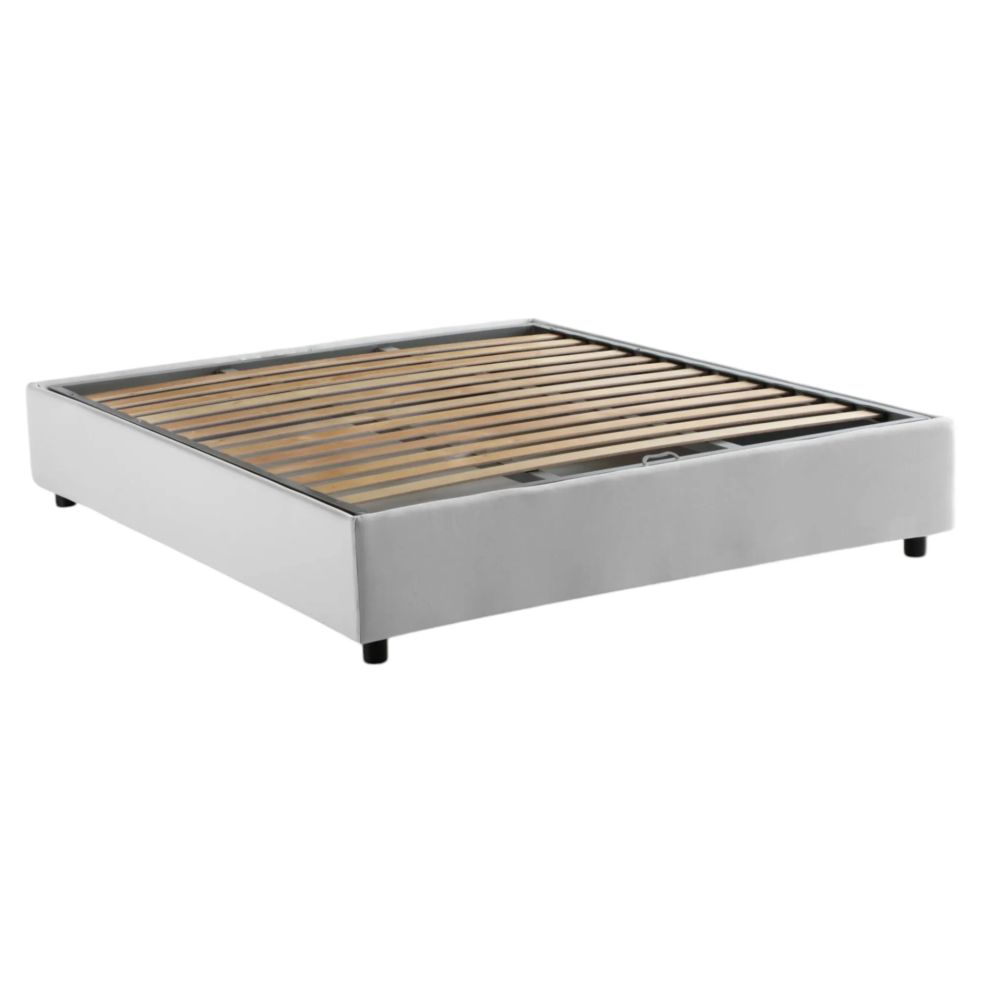 Letto alla francese Alaksir, con materasso Cm 140x200 incluso,<Dmora Shop