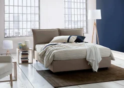 Letto alla francese Annica, con materasso Cm 140x200 incluso,<Dmora Shop
