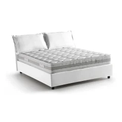 Letto alla francese Arden, con materasso Cm 140x190 incluso,<Dmora Cheap