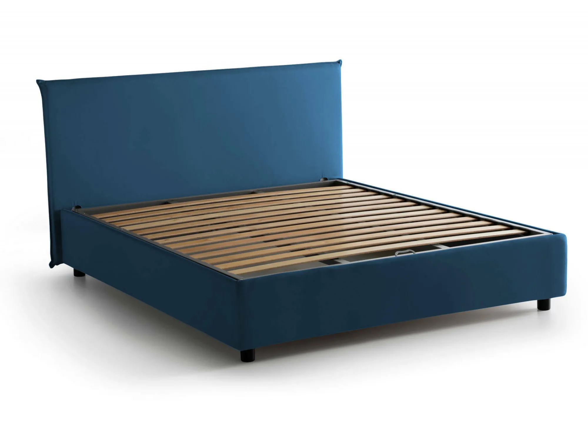 Letto alla francese Aros, con materasso Cm 140x200 incluso,<Dmora Outlet
