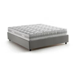 Letto alla francese Arto, con materasso Cm 140x190 incluso,<Dmora Outlet