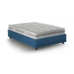 Letto alla francese Arto, con materasso Cm 140x190 incluso,<Dmora Sale