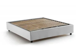 Letto alla francese Arto, con materasso Cm 140x190 incluso,<Dmora Store