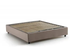 Letto alla francese Arto, con materasso Cm 140x190 incluso,<Dmora Clearance